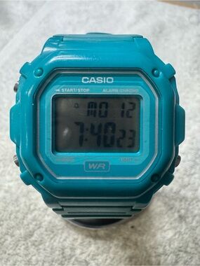 Casio Teal Digital Sports Watch - Teal
